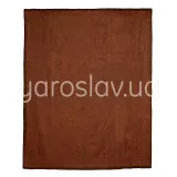 Одеяло Ярослав акрил/шерсть коричневое